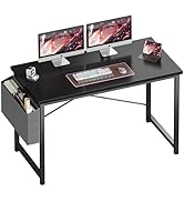 OLIXIS Computer Desk 44 Inch Home Office Desks for Small Spaces, Gaming Writing Study Work Table ...