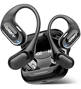 QXUFV Open Ear Headphones, Bluetooth 5.4 Headphones Sports, 40H Playtime LED Power Display Ear Bu...