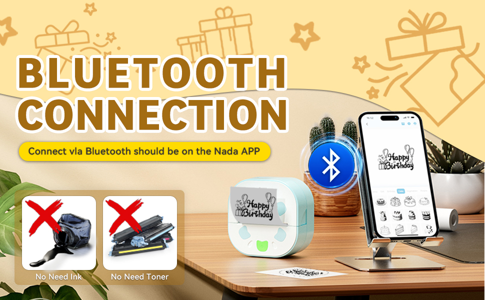 Sticker printer machine