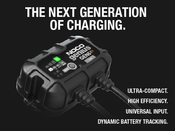 GEN5X1, 1-Bank, 5-Amp Fully-Automatic Smart Marine Charger, 12V Onboard Battery Charger