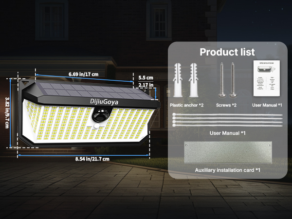 Solar Lights Outdoor Waterproof