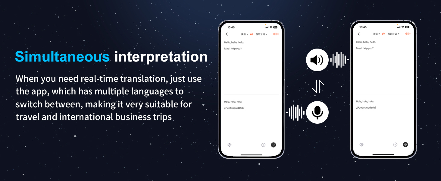 AI Translation Earbuds Real Time