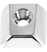 Chrome Door Handle Keyhole Frame Cover Left Driver Side Exteroir Fits for 2004-2019 Nissan Armada...