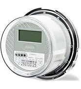 RV Digital Electric Meter,240V 2 Wire KWH Meter,Watt Meter, Used for RV and Home Meter