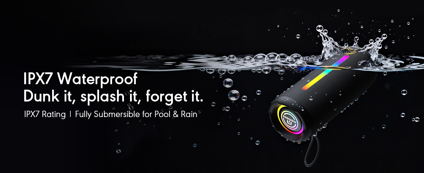 IPX7 Waterproof