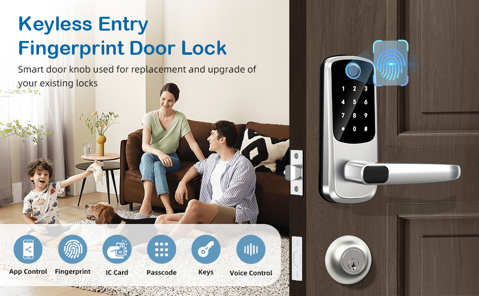 keyless entry door lock