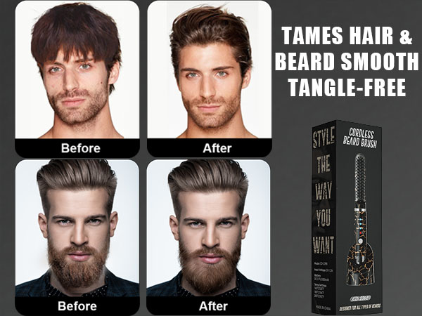 hot comb for beard