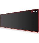 Large Gaming Mouse Pad XXL/Extended Mat Desk Pad 36"x12" GLTECK Mousepad Long Non-Slip Rubber Mic...