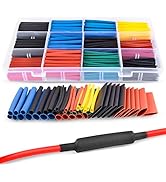 Nilight - 50005R Heat Shrink 2:1 Electric Insulation Tube Kit 45mm Flame Retardant Wrap Cable Sle...