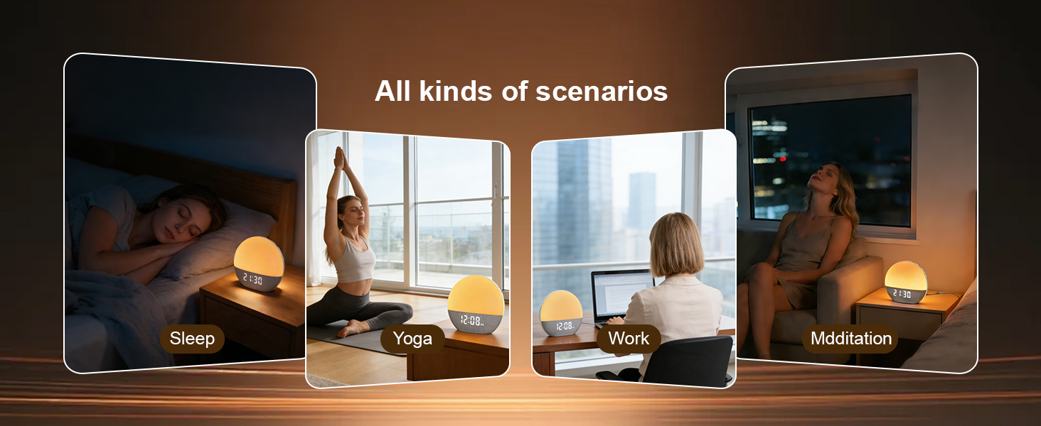 sound machine with light