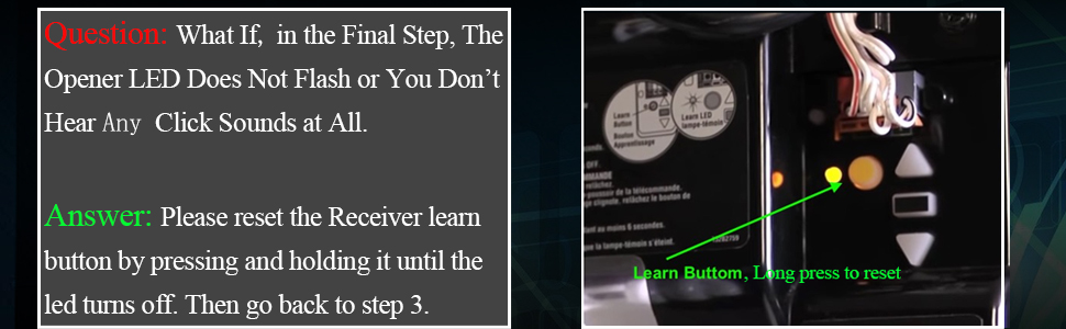 liftmaster universal garage door opener remote