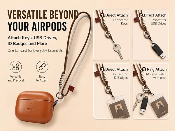 leather apple airpods pro 3 case