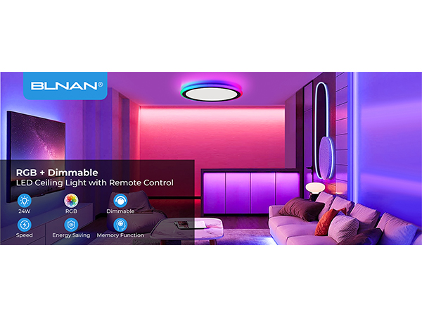 RGB color changing change changeable remote control colorful blnan adjustable ambient ambience