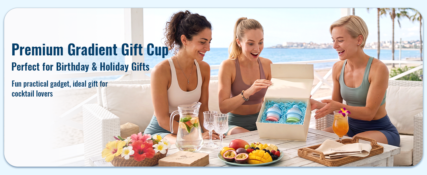 Primium Gradient Gift Cup. Perfect for Birthday and Holiday Gifts.