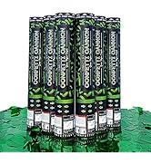 Confetti Sky [6 Pack]12 Inch Confetti Cannons | Green Mylar Confetti Poppers for Wedding Celebrat...