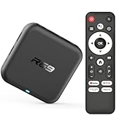 Android TV Box 2026 LEFFOT 4K Ultra HD Streaming Device for TV with Voice Remote, 2GB RAM +16GB R...