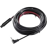 YQMAJIM Dash Cam Rear View Camera Cable,(25Ft 4P) Pure Copper Thicker Shield 2.5mm to 4Pin Mirror...