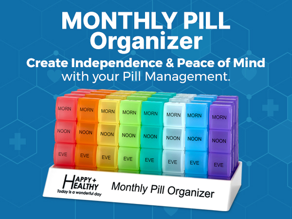 Monthly Pill Organizer