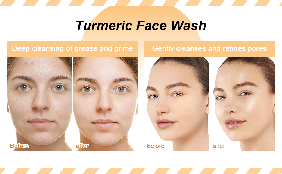 turmeric face wash with brush turmeric facial cleanser