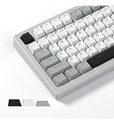 Womier Shine Through Keycaps, PBT Keycaps 60% Percent 124 Keys Cherry Profile Custom Keycap Set f...