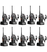 pxton Walkie Talkies for Adults Two Way Radios Long Range with Headphones,16 Channel Handheld 2 W...