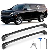 CROSSHIP Lockable Roof Rack Cross Bars Compatible with 2021 2022 2023 2024 2025 2026 Chevy Tahoe ...