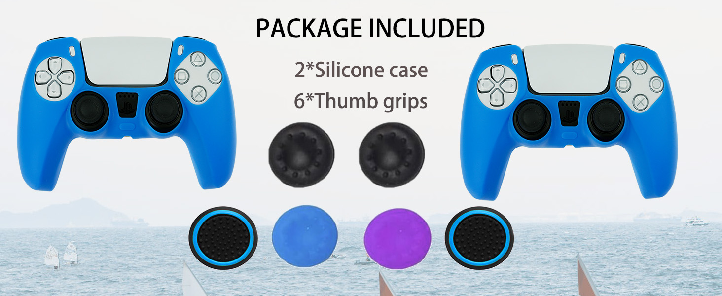 ps5 controller silicone case cover skin