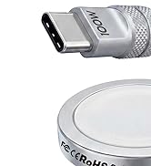chubbycable Duo-Core Flex 2-in-1 USB C Cable 100W Fast Charging 5W [40Mins 80%] Magnetic Apple Wa...
