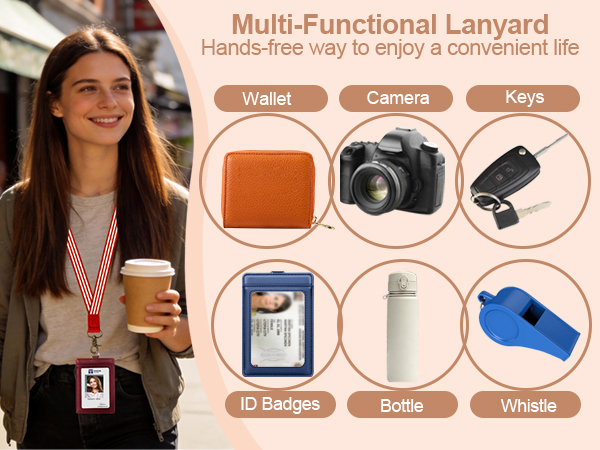  Multi-Functional Lanyard
