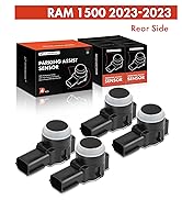 A-Premium 4-PC Reverse Backup Parking Assist Sensor Compatible with Select Ram &amp; Jeep &amp; Chrysler ...
