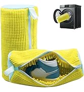 Shoe Washing Machine Bag For Laundry Cleaning, With Scrubber Bristle Fiber Microfiber, for Washer...