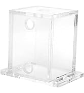 Water Cooling, Acrylic Fully Transparent 3 Holes Water Cooler, 200ml Mini Water Reservoir, G1/4 U...
