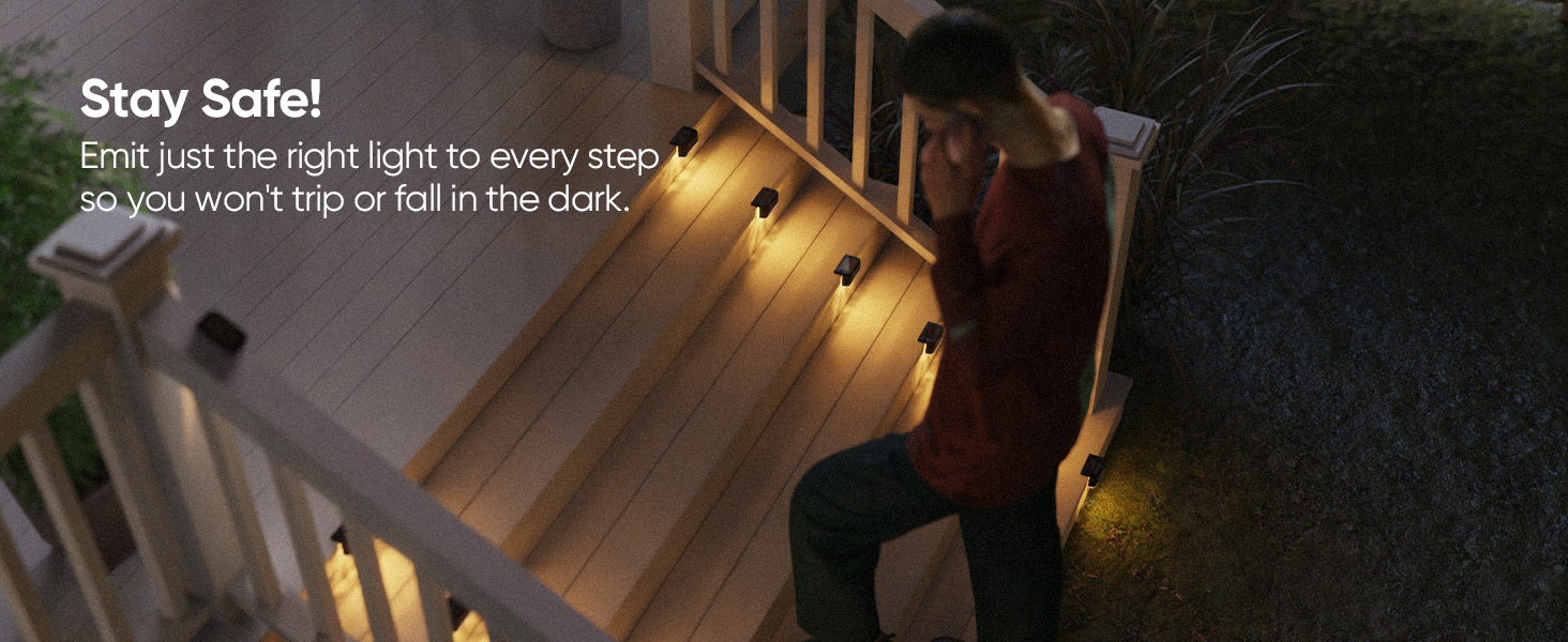 solar step lights