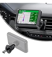 Garmin GPS Car Mount – Upgraded Metal Hook Air Vent Holder, 17mm Ball Air Vent Mount Compatible w...
