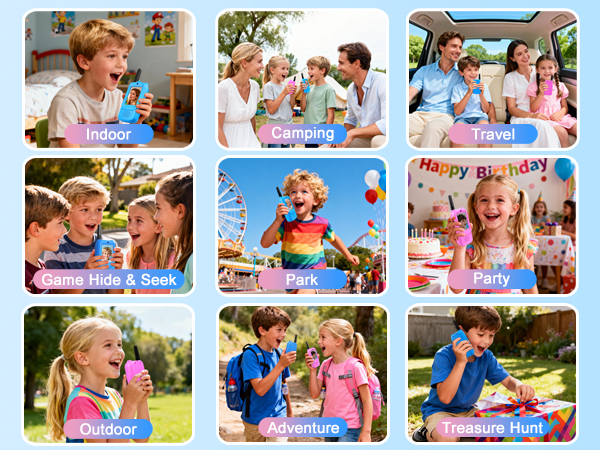 kids video walkie talkies rechargeable video chat walkie-talkie video walkie talkies kids