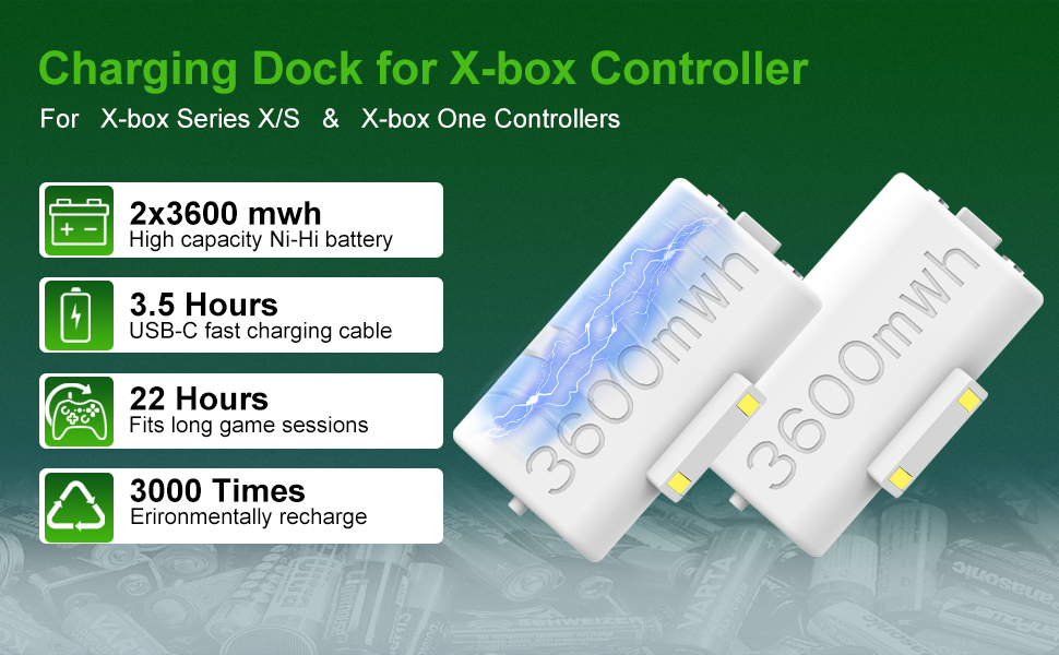 Xbox controller charger