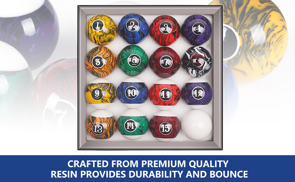 pool balls