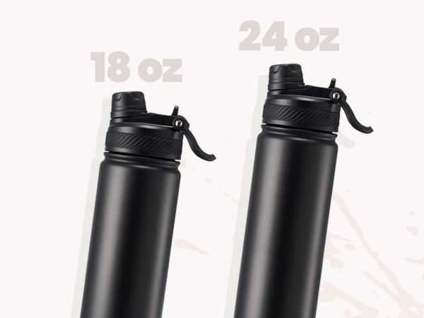 2 Sizes of Bottles
