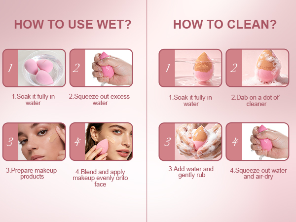 Makeup Sponge Set
