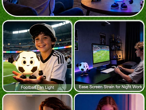 SoccerBall Night Light