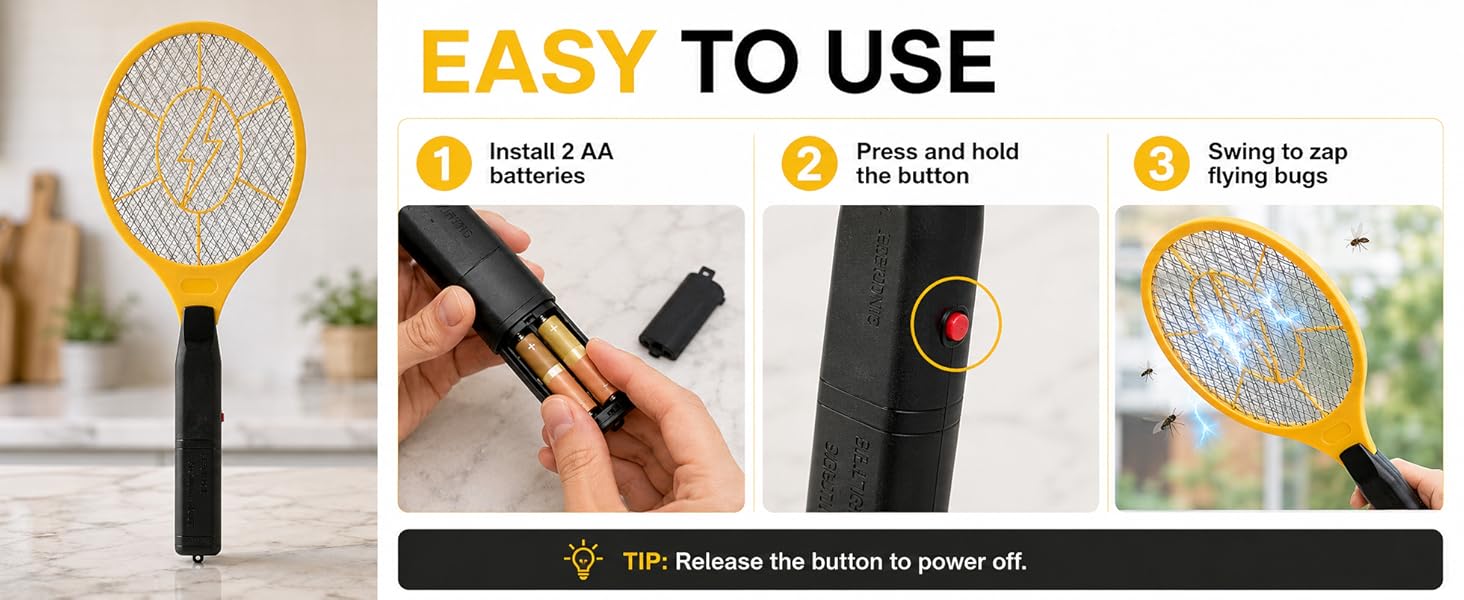 bug zapper racket