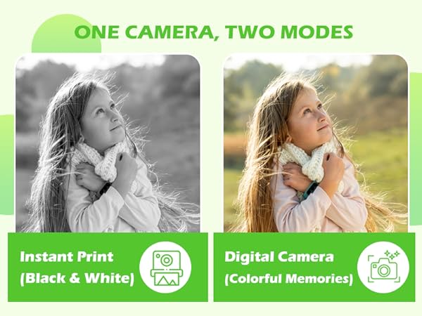 kids print camera