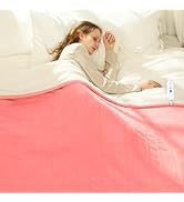 VELLUBAM Electric Heated Blanket Twin 62
