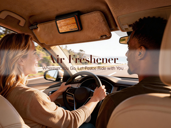 wood car air freshener