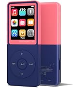 GOPOSOO MP3 Player with Bluetooth – Portable Bluetooth Mp3 Music Player,EQ,Breakpoint Play,Shuffl...