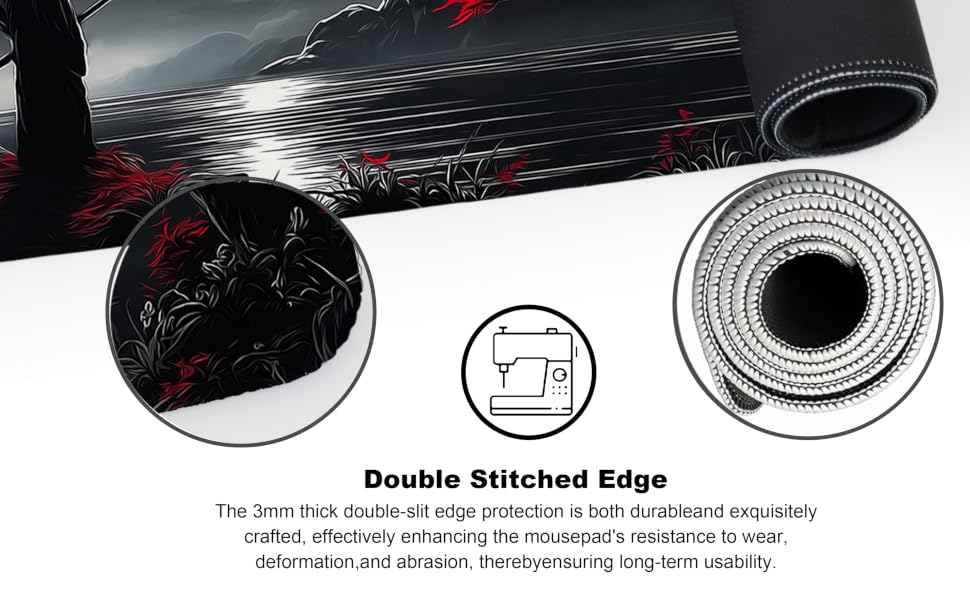 Double Stitched Edge