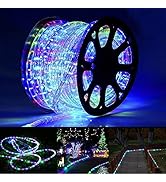100ft LED Rope Lights Outdoor, 720 LED Connectable and Flexible Tube Lights with 8 Modes, Waterpr...