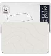 ZITRONE Stone Bath Mat Non-Slip Stone Bath Mats for Bathroom Diatomaceous Eartht Stone Quick-Dryi...