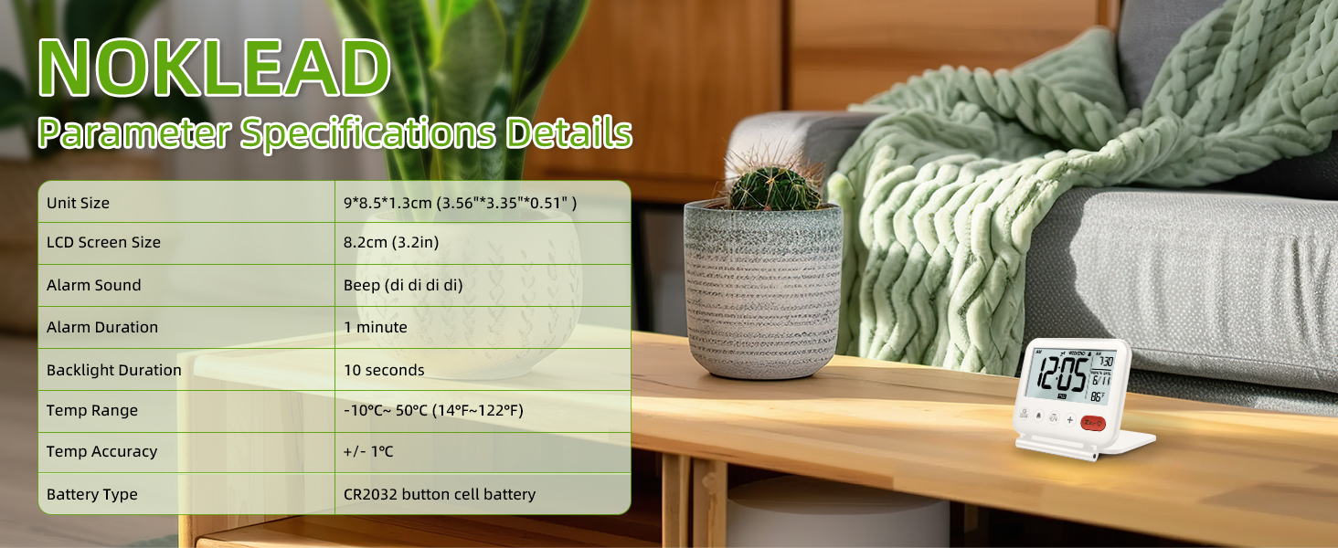 NOKLEAD parameter specifications details