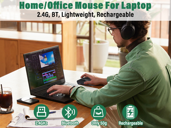 Rechargeable Wireless Mouse